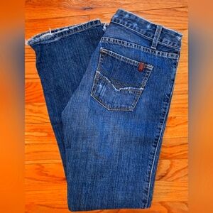 Buffalo Ladies Straight Jeans - Distressed